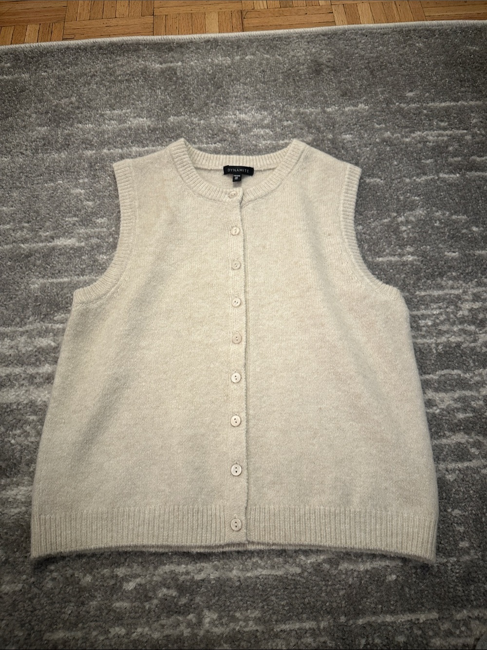 Dynamite Heavenlyarn Crewneck Vest